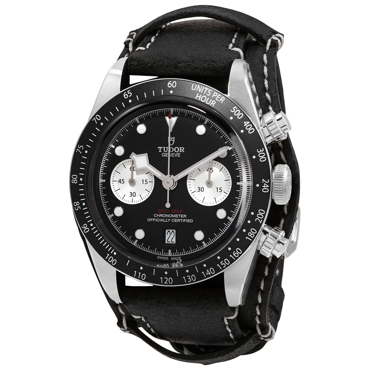 Tudor Black Bay Chrono Chronograph Automatic Chronometer Black Dial Men's Watch M79360N-0005