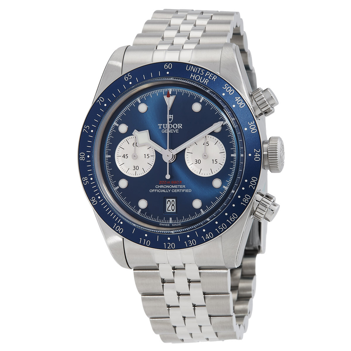 Tudor Black Bay Chrono Chronograph Blue Dial Men's Watch M79360B-0002