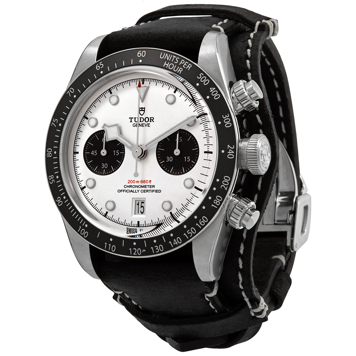 Tudor Black Bay Chrono Chronograph White Dial Men's Watch M79360N-0006