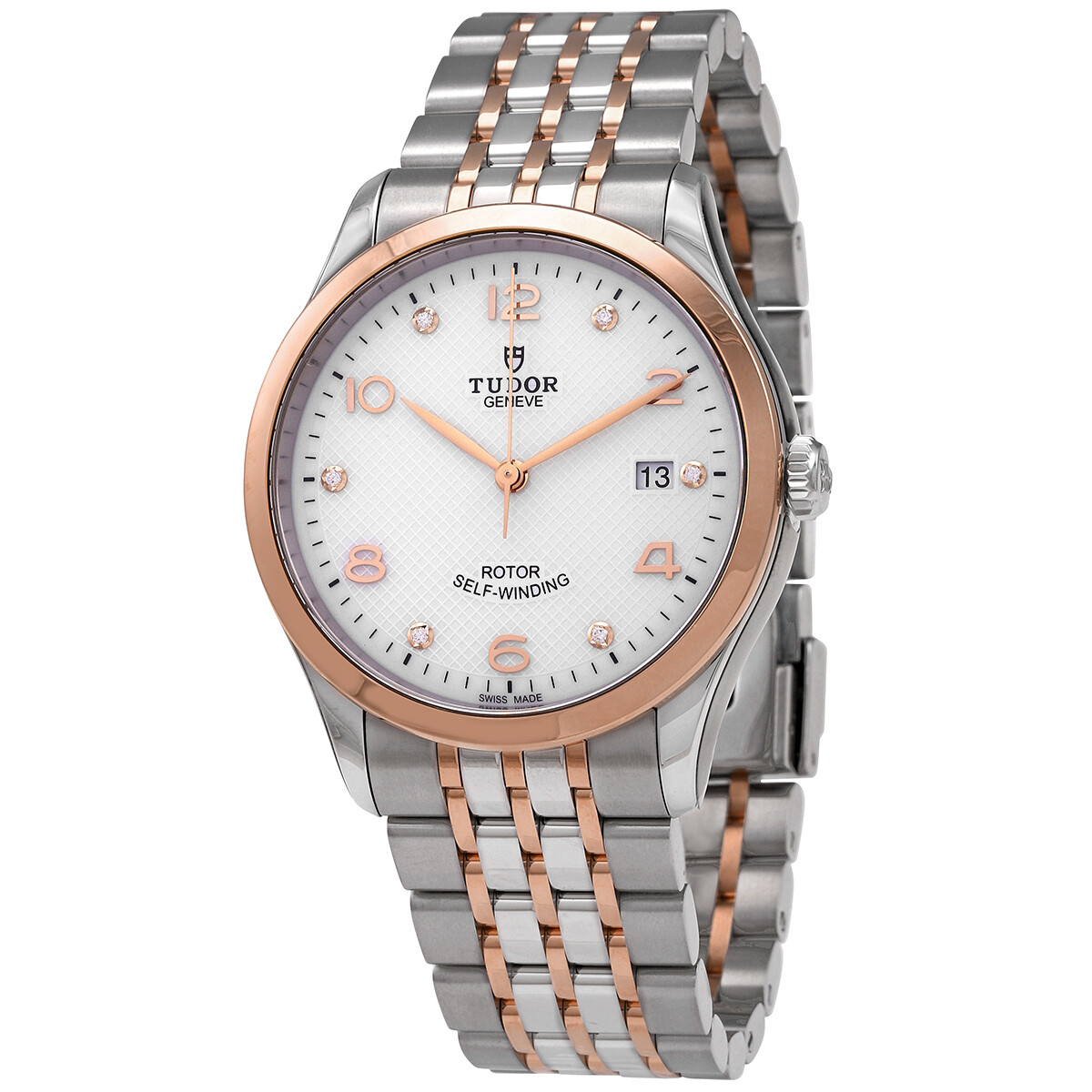 Tudor 1926 Automatic Diamond White Dial Ladies Watch M91551-0011