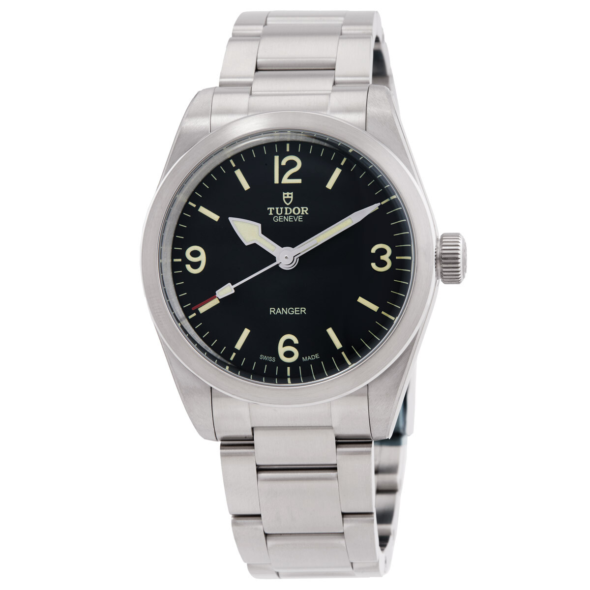 Tudor Ranger 36 Automatic Black Dial Watch M79930-0001