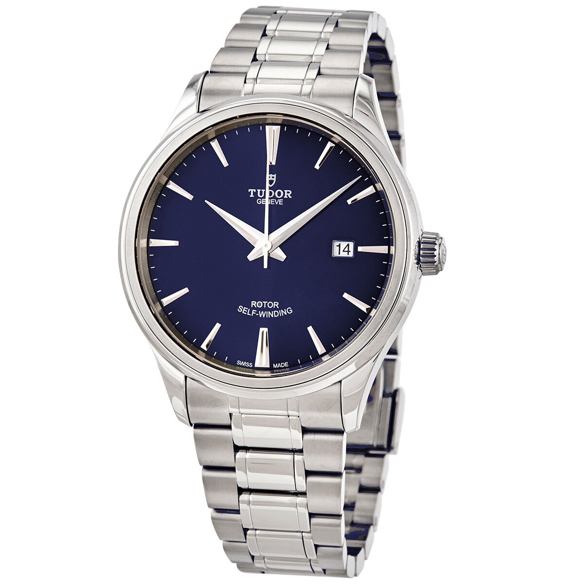 Tudor Style Automatic Blue Dial Men's 41 mm Watch M12700-0009
