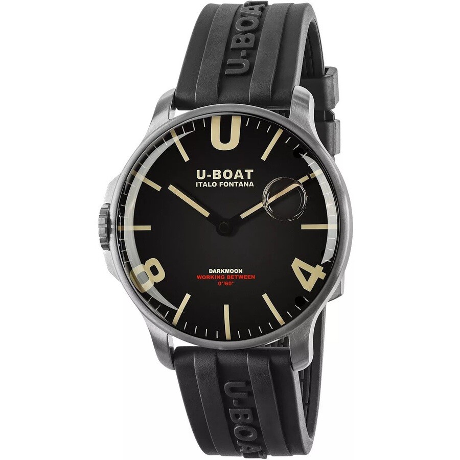 U-Boat Lefty Capsoil Quartz Black Dial Men's Watch 8463