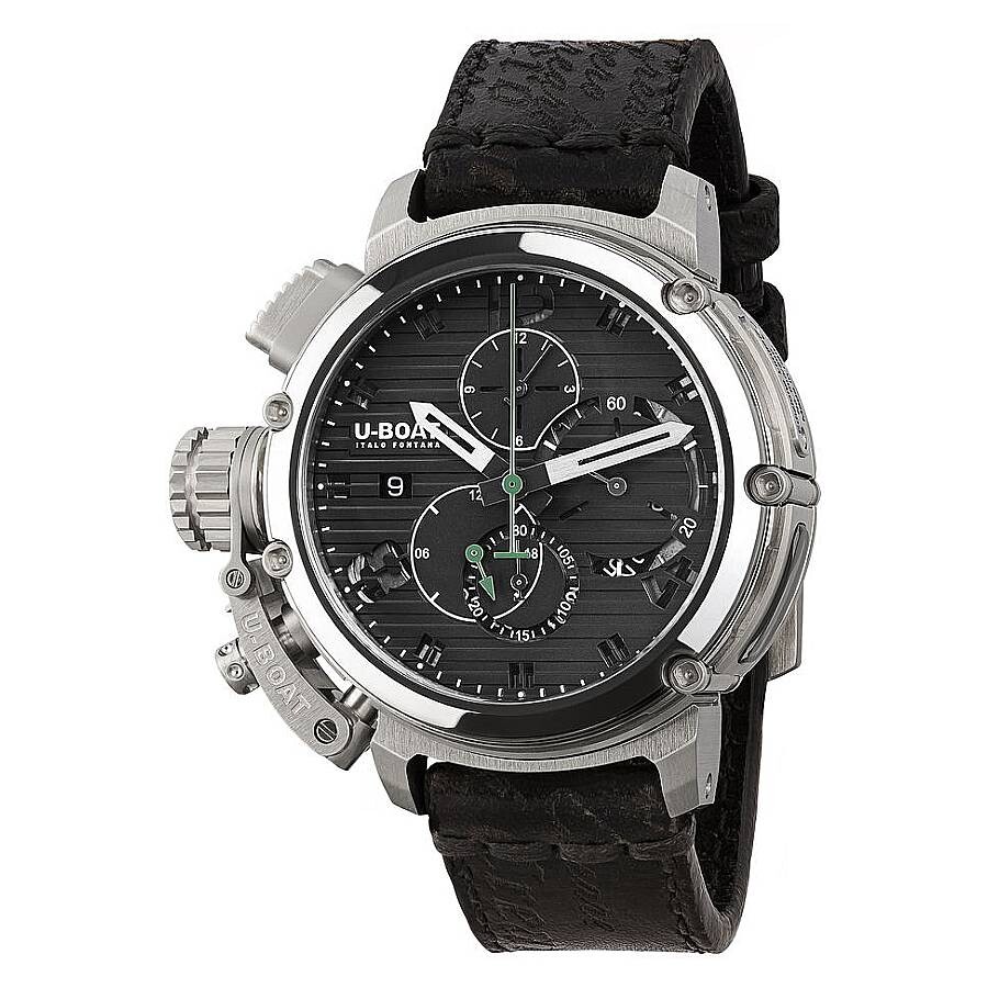 U-Boat Chimera Chronograph Automatic Black Dial Men's Watch 9592