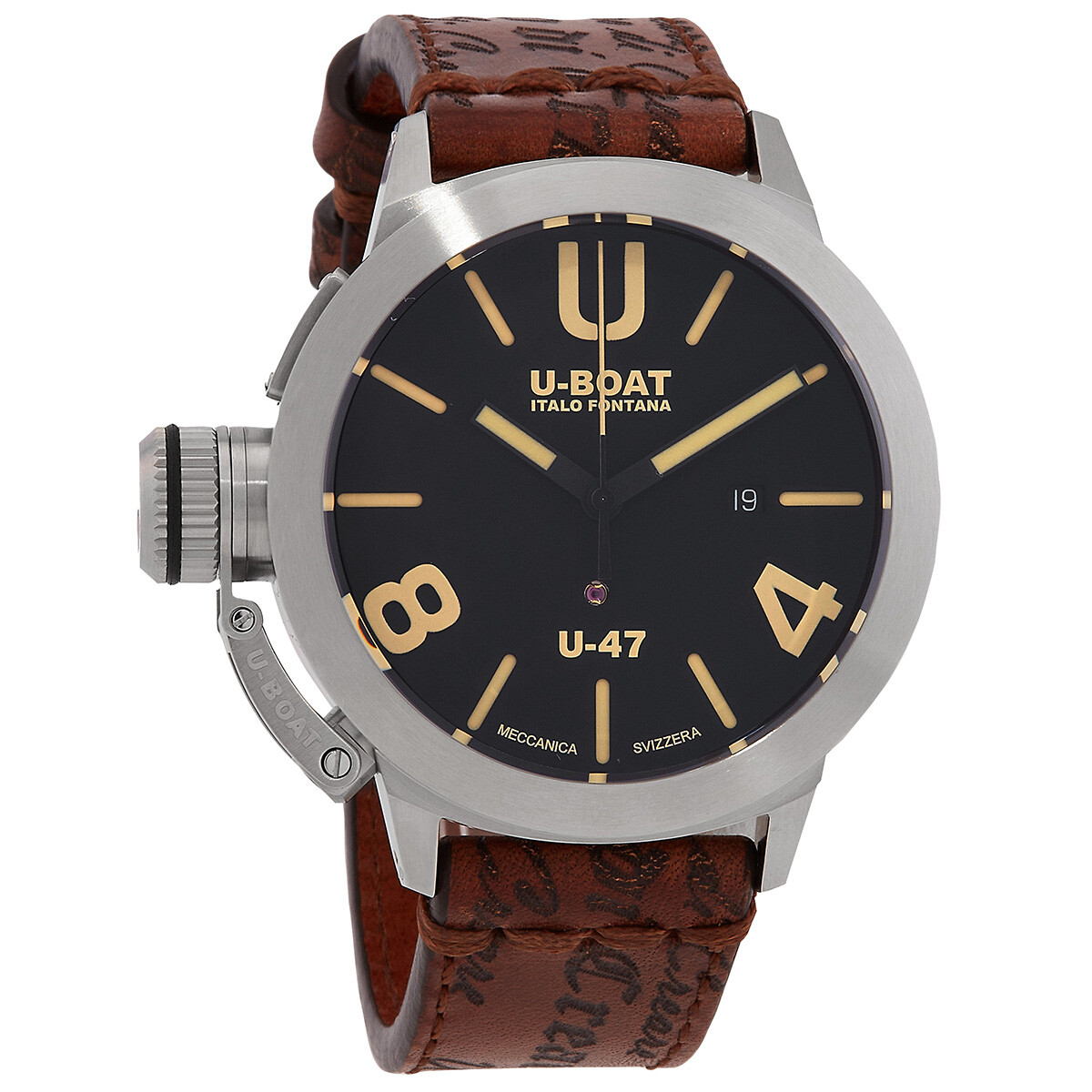 U-Boat Classico Automatic Black Dial Men's Watch 8105