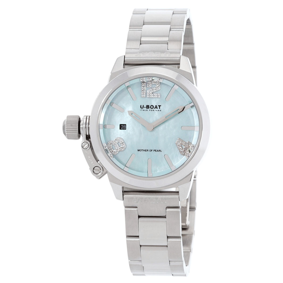 U-Boat Classico Quartz Green Dial Ladies Watch 8900