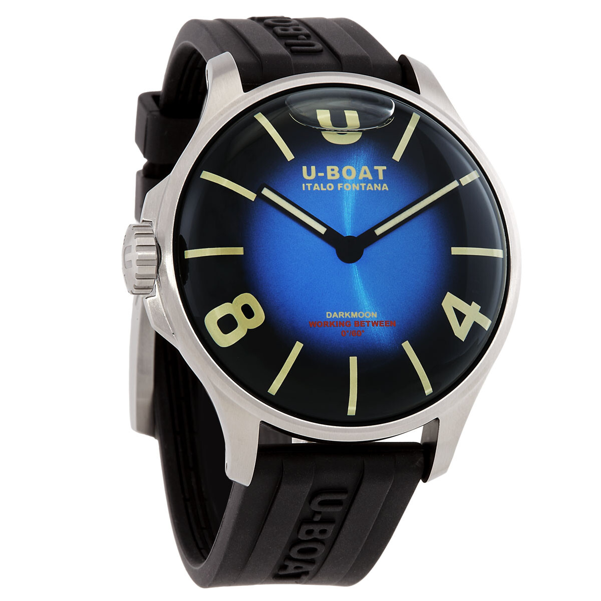 U-Boat Lefty Darkmoon Quartz Blue Dial Men's Watch 8704