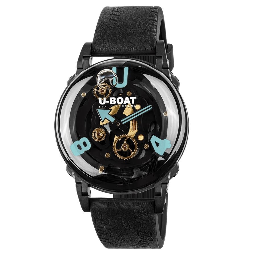 U-Boat U-65 Quartz Black Dial Men's Watch 3353