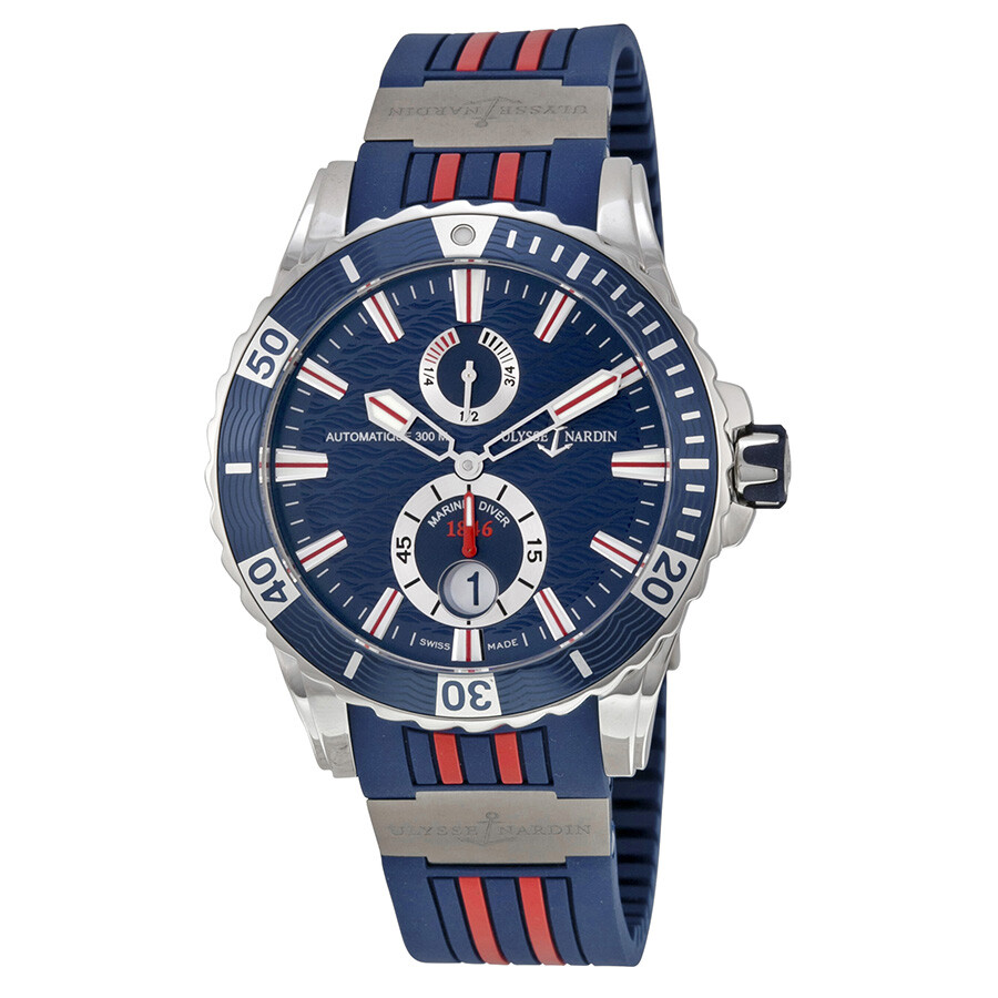 Ulysse Nardin Maxi Marine Diver Blue Dial Men's Watch 263-10-3R-93