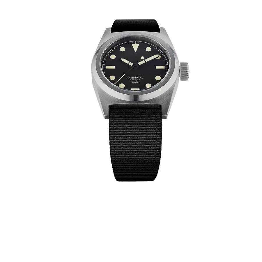 Unimatic U2 Automatic Black Dial Men's Watch UC2