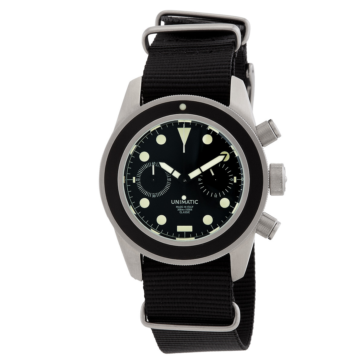 Unimatic U3 Automatic Black Dial Men's Watch UC3