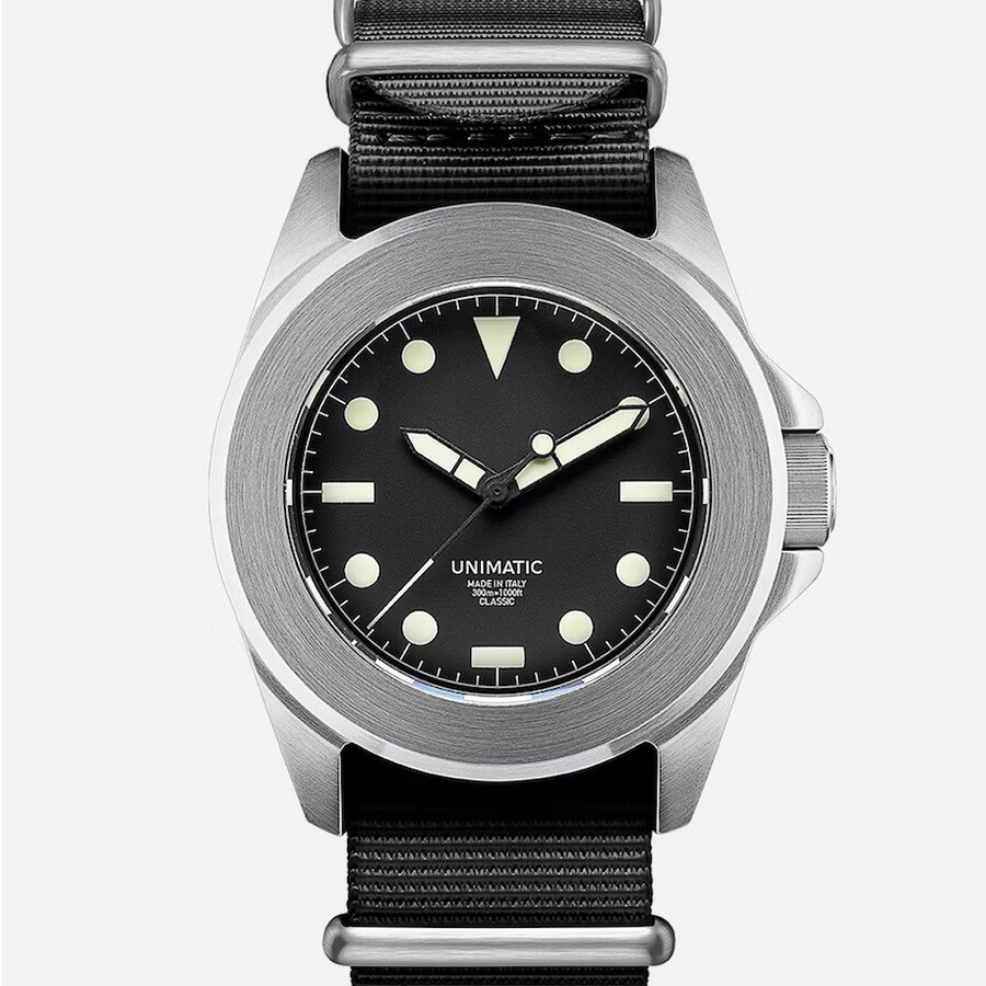 Unimatic U4 Classic Automatic Black Dial Men's Watch UC4