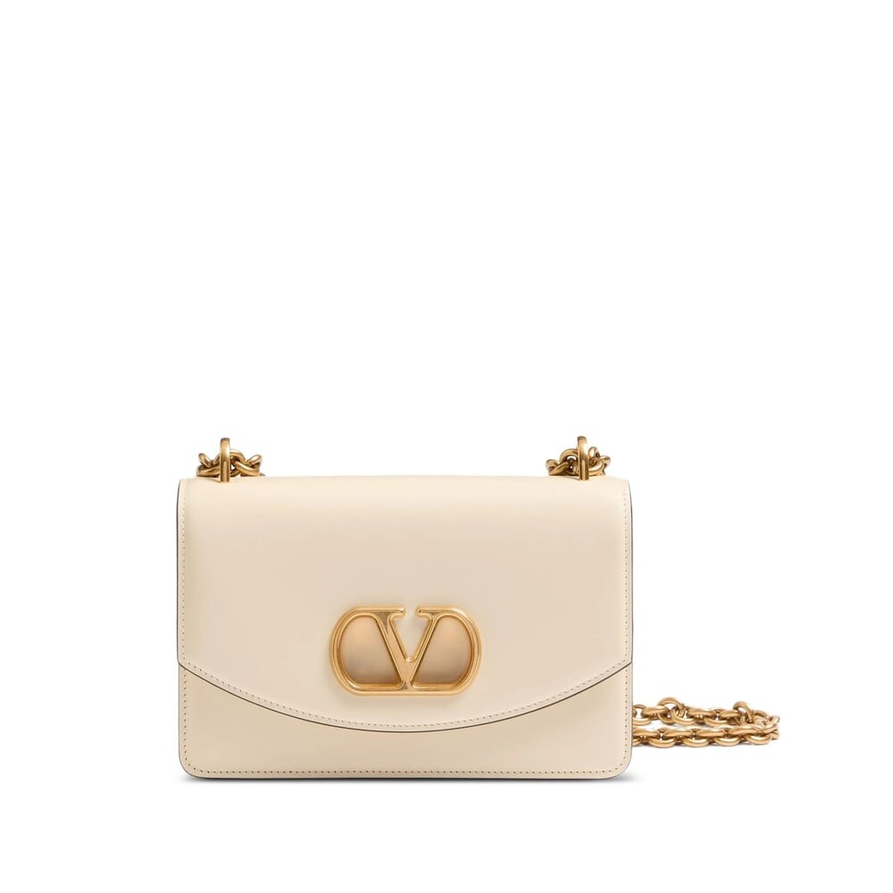 Valentino Garavani Garavani Black Leather Shoulder Bag