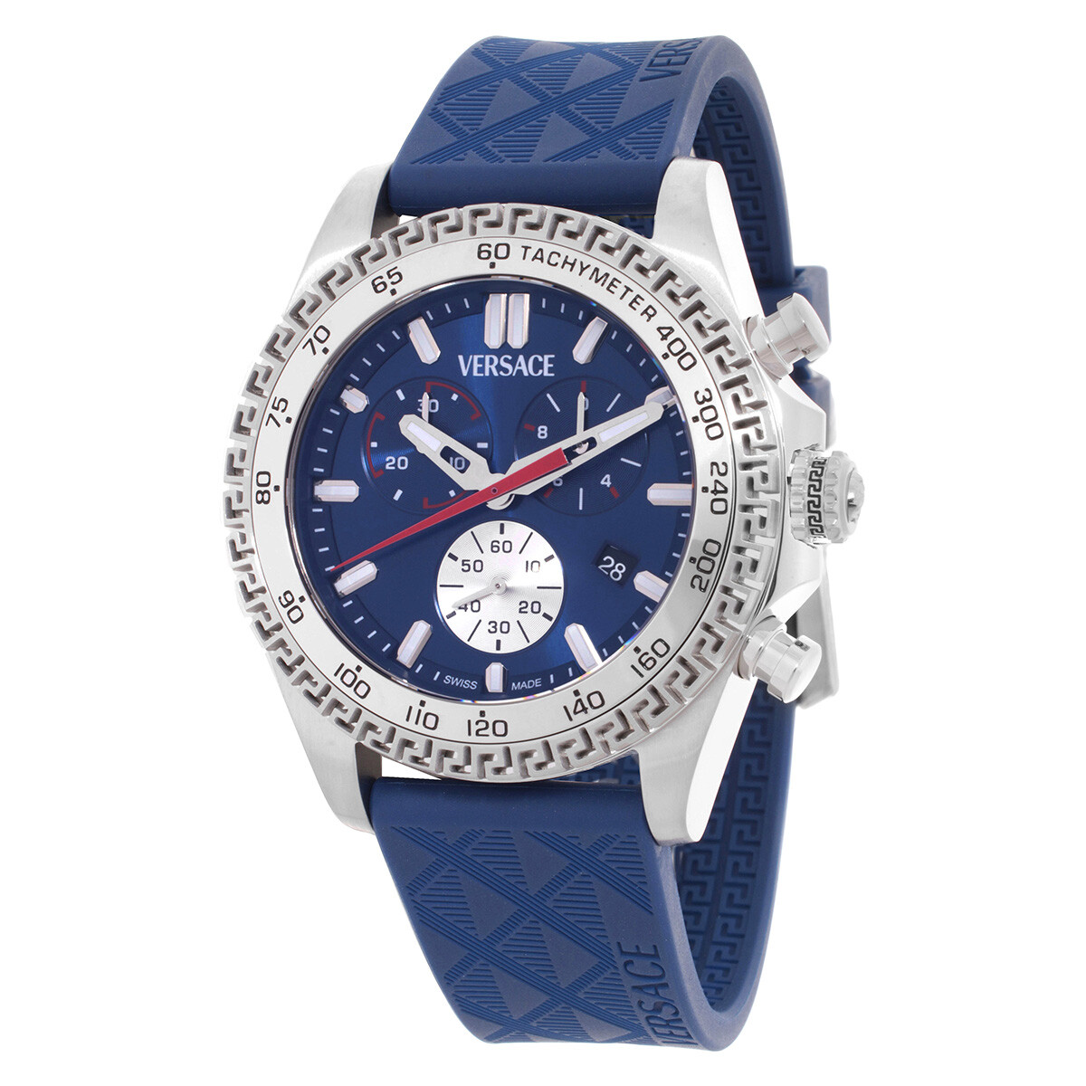 Versace V-Race Quartz Black Dial Two-Tone Men
