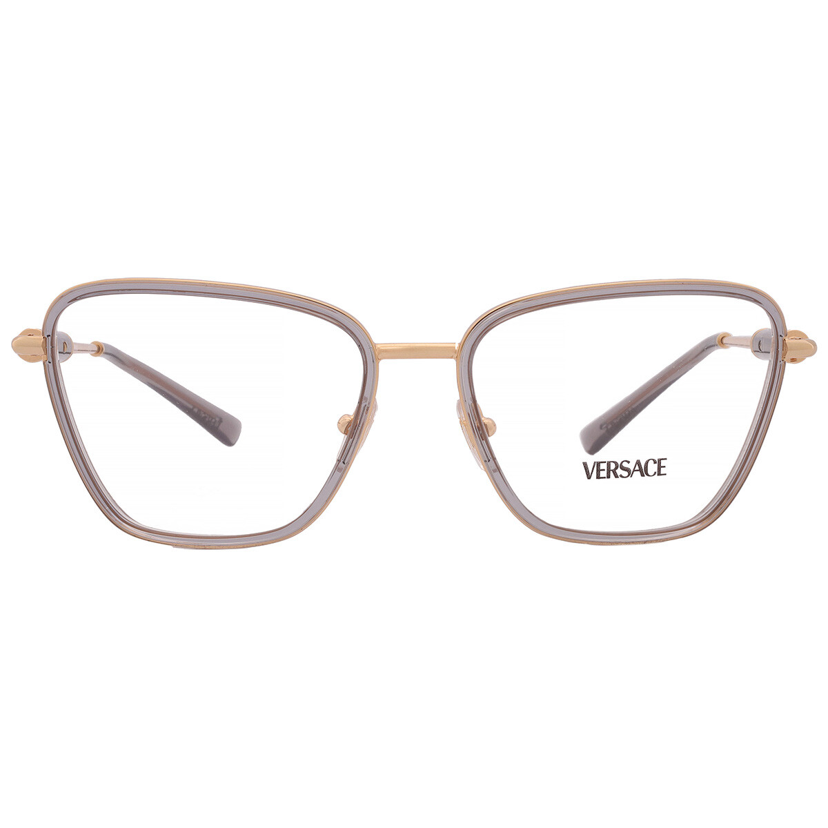 VERSACE キャットアイフレームメガネ VE3338 GB1 Versace VE3338 Eyeglasses | FramesDirect.com