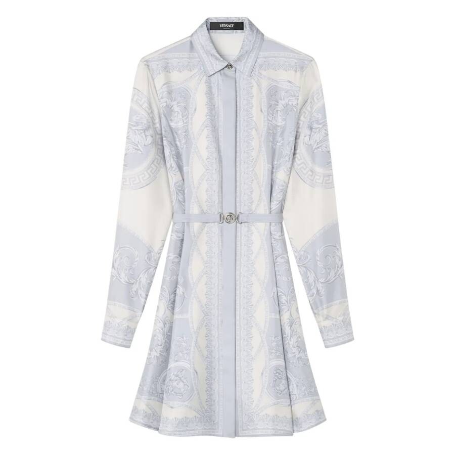 Versace La Coupe Des Dieux Mini Shirt Dress