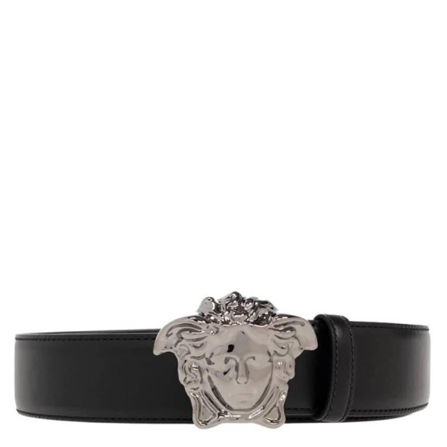 Versace La Medusa Leather Belt, Size 100 cm DCU4747-DVTP1-KVO41