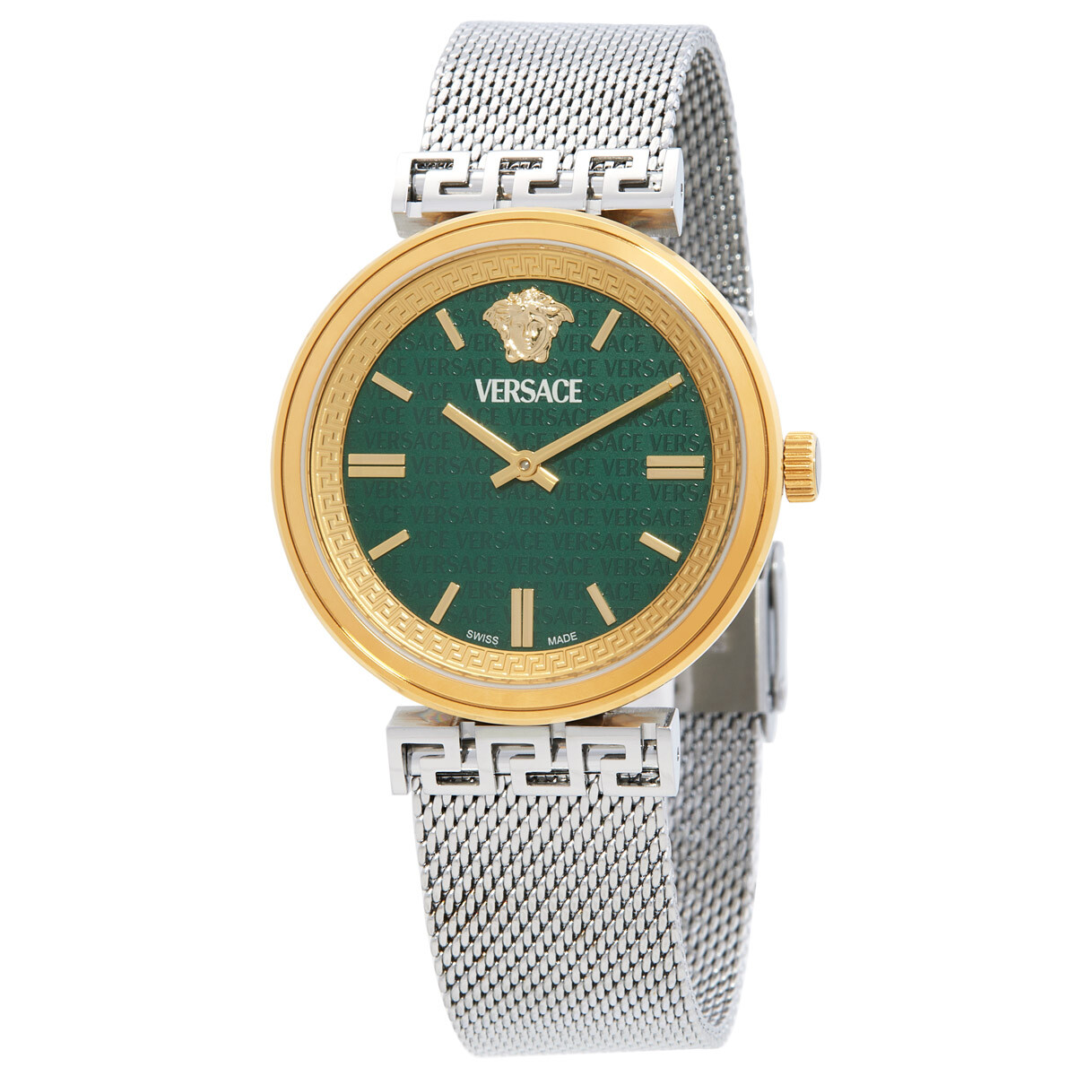 Versace Mythos Quartz Green Dial Ladies Watch VETCA0524