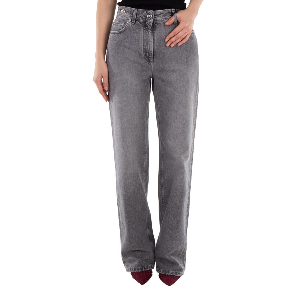 Versace Regular-Fit High-Rise Jeans