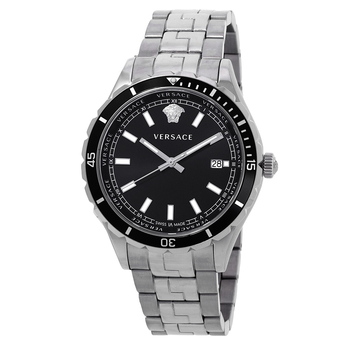 Versus by Versace Hellenyium Quartz Black Dial Men's Watch VE3A00520
