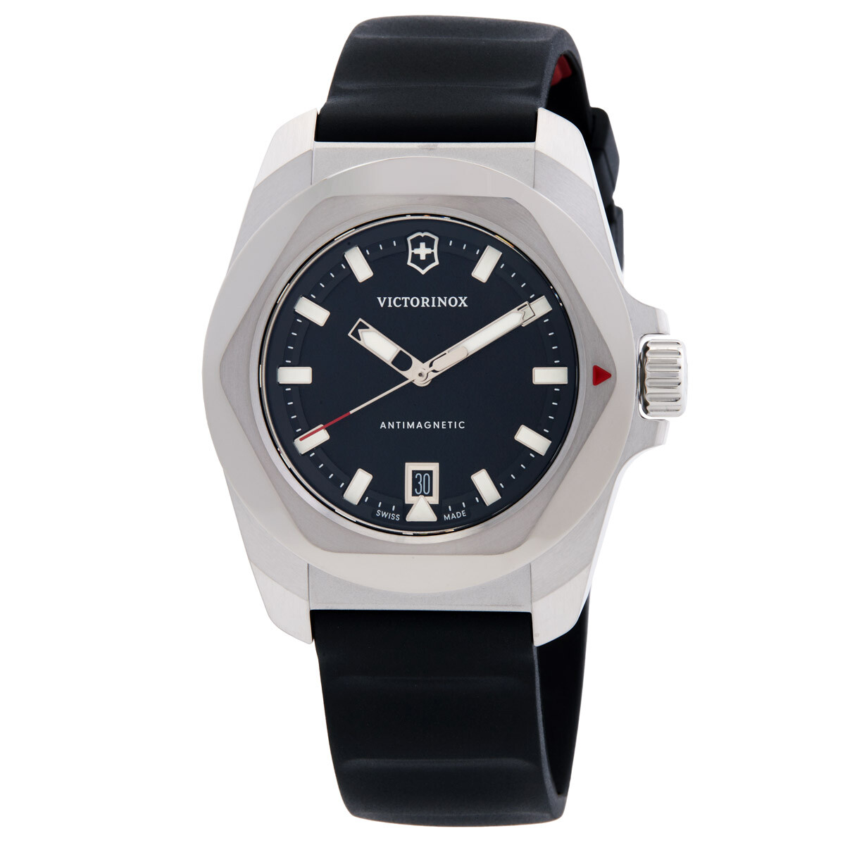 Victorinox I.N.O.X. Quartz Black Dial Men's Watch 242028