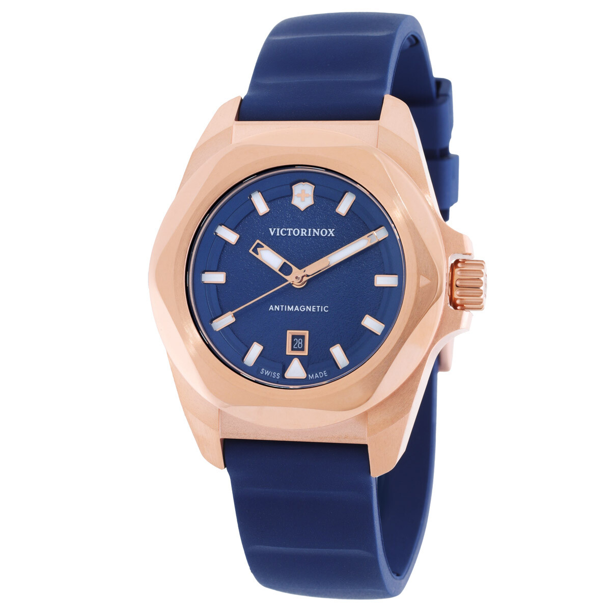 Victorinox I.N.O.X. Small Quartz Blue Dial Ladies Watch 242035