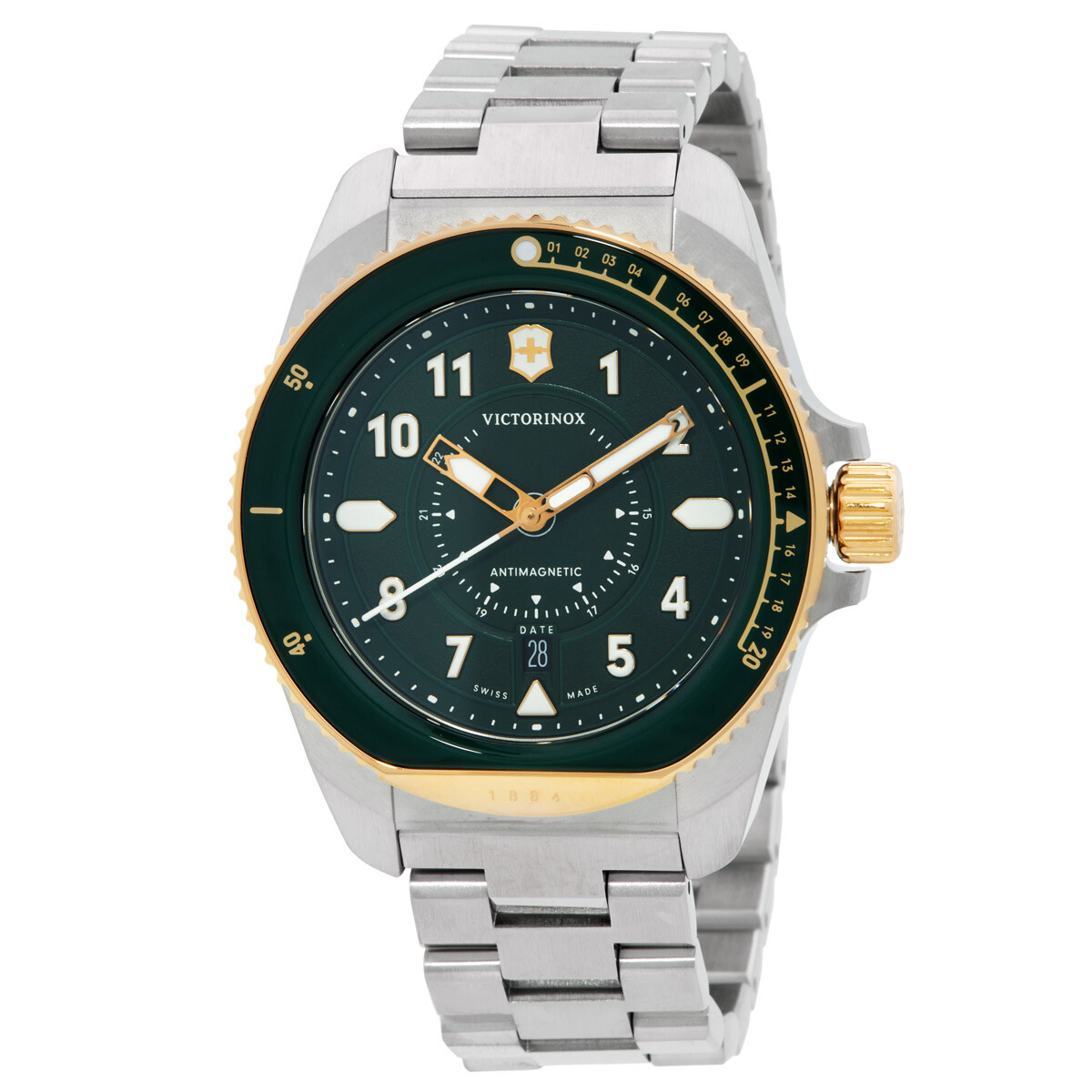 Victorinox Journey 1884 Chronograph Quartz Green Dial Men's Watch 242012