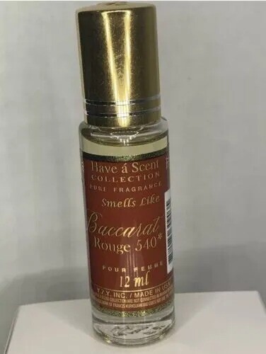 Smells Like Baccarat Rougue 540 Perfume Oil