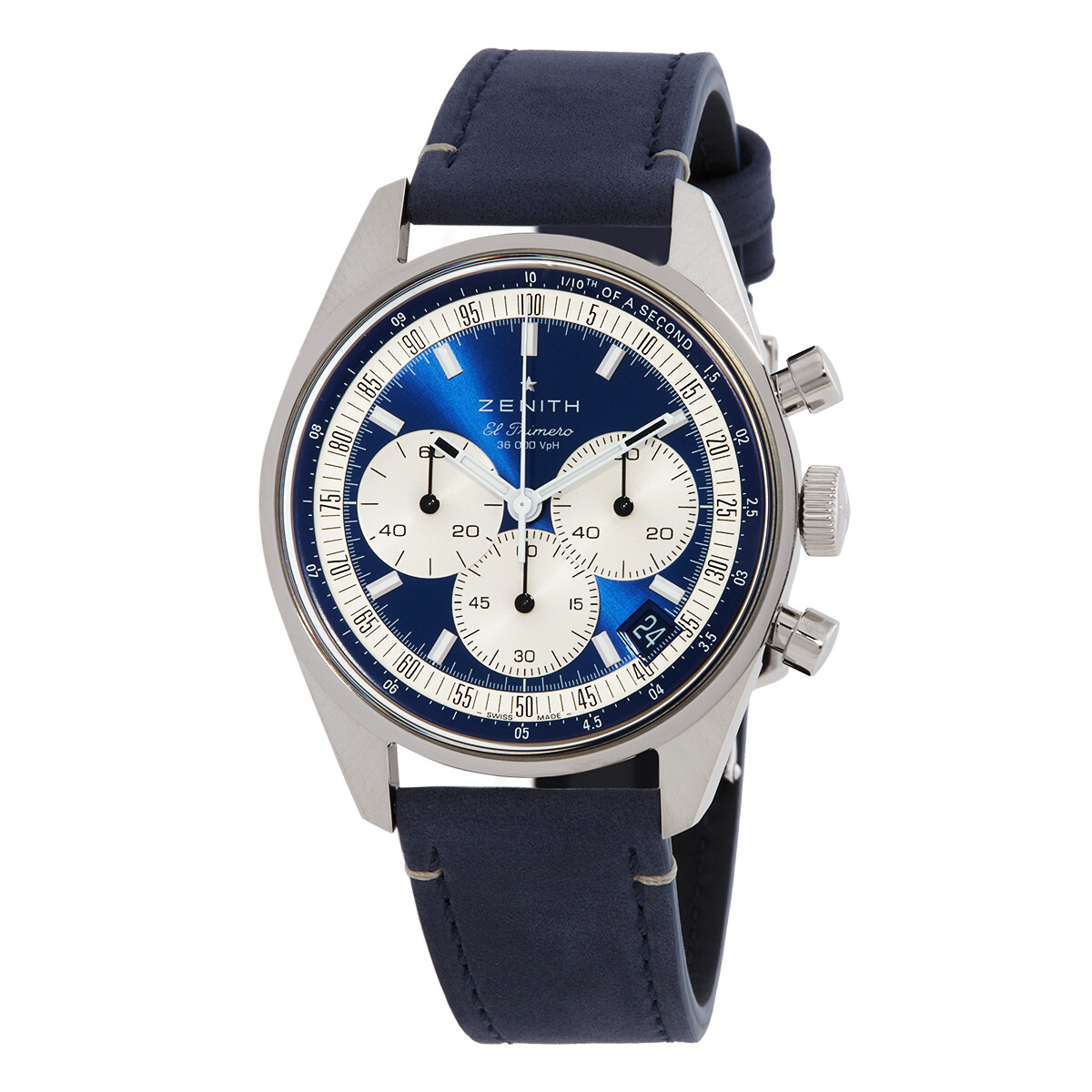 Zenith Chronomaster Original Chronograph Automatic Chronometer Blue Dial Men's Watch 03.3200.3600/51.C902 Zenith Chronomaster Original Chronograph Automatic Chronometer Blue Dial Men's Watch 03.3200.3600/51.C902