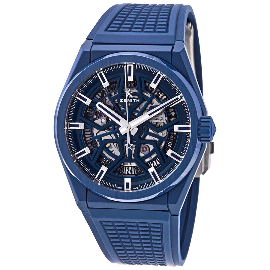 Zenith DEFY Classic  Automatic Blue Skeleton Dial Men's Watch 49.9003.670/51.R793