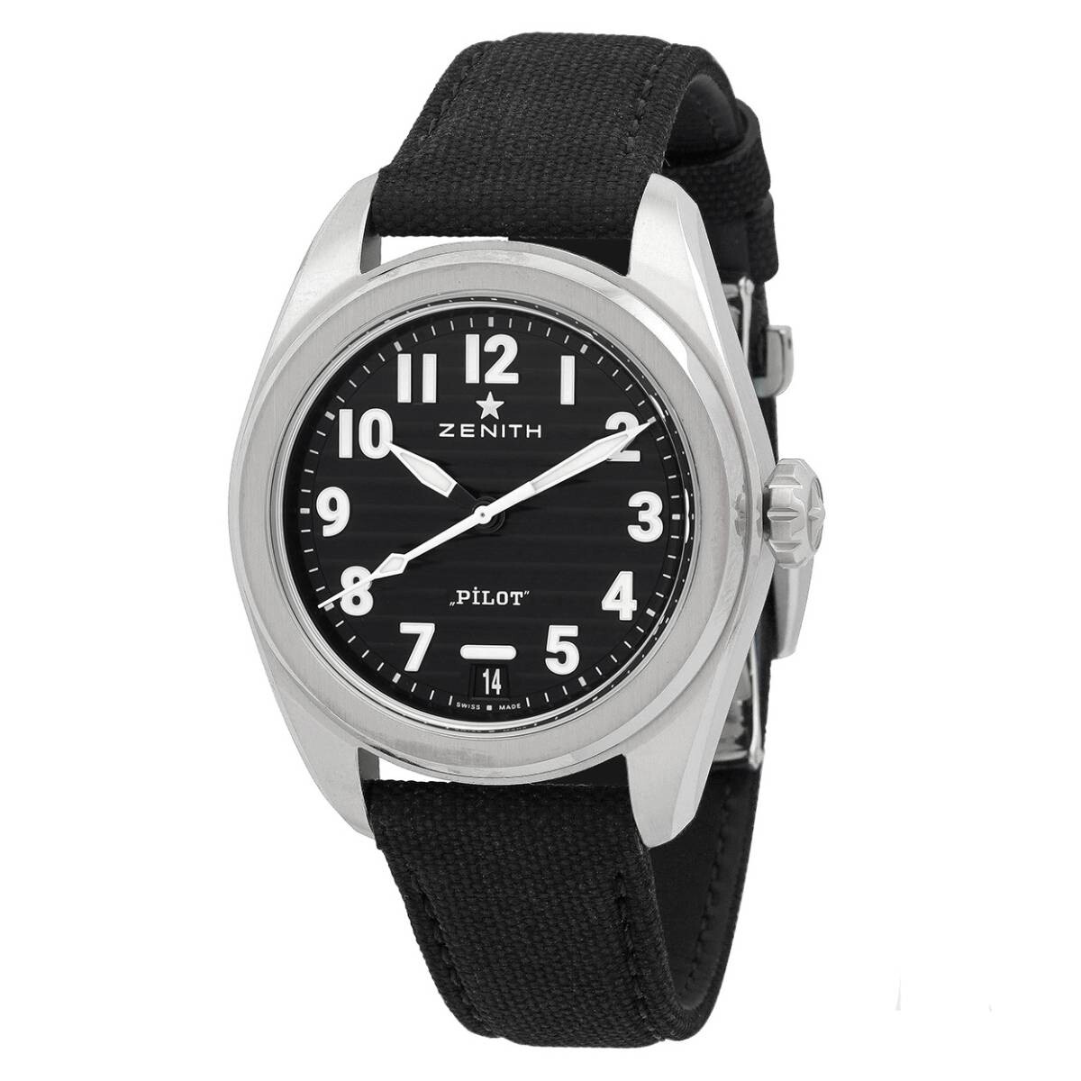 Zenith Pilot Automatic Black Dial Men's Watch 03.4000.3620/21.I001