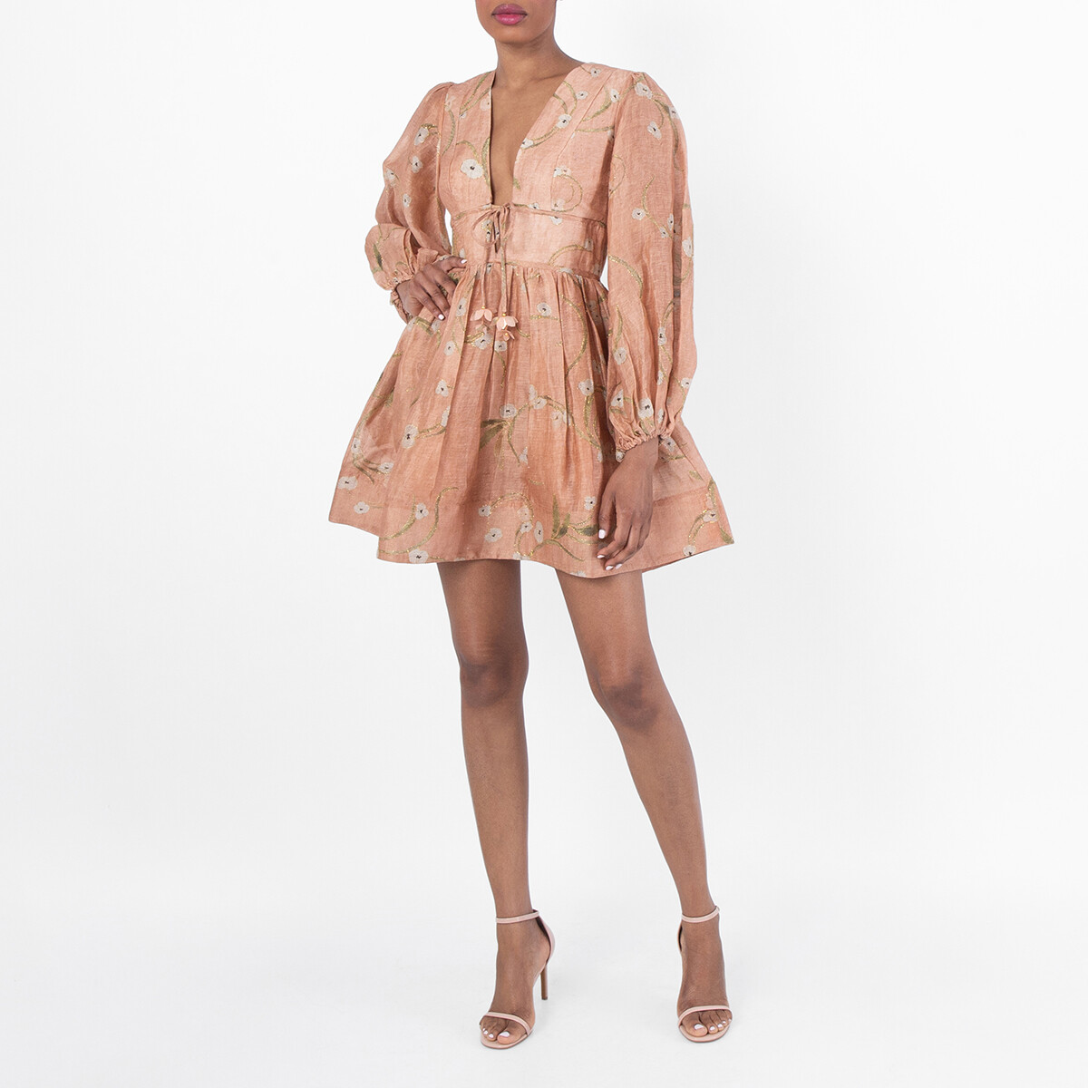 knee length dresses for ladies Halliday Plunge Mini Dress – Club21.com main image 1