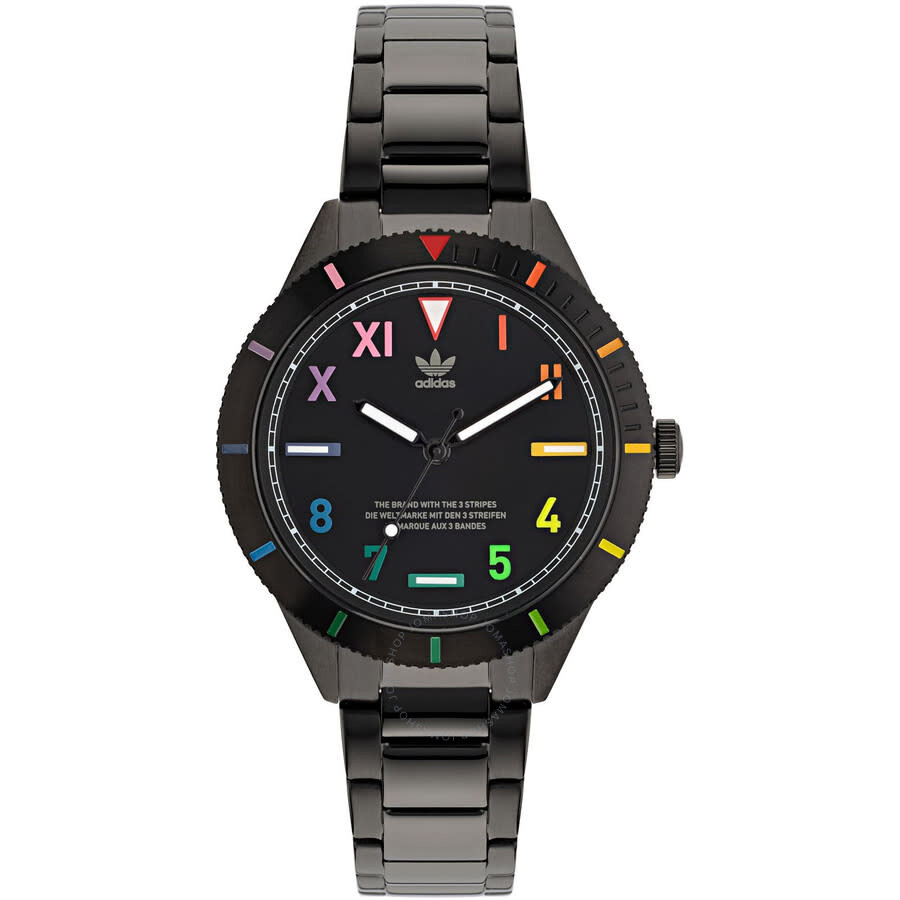 Adidas Performance Black Red Sport Coke Bezel Watch ADP1913