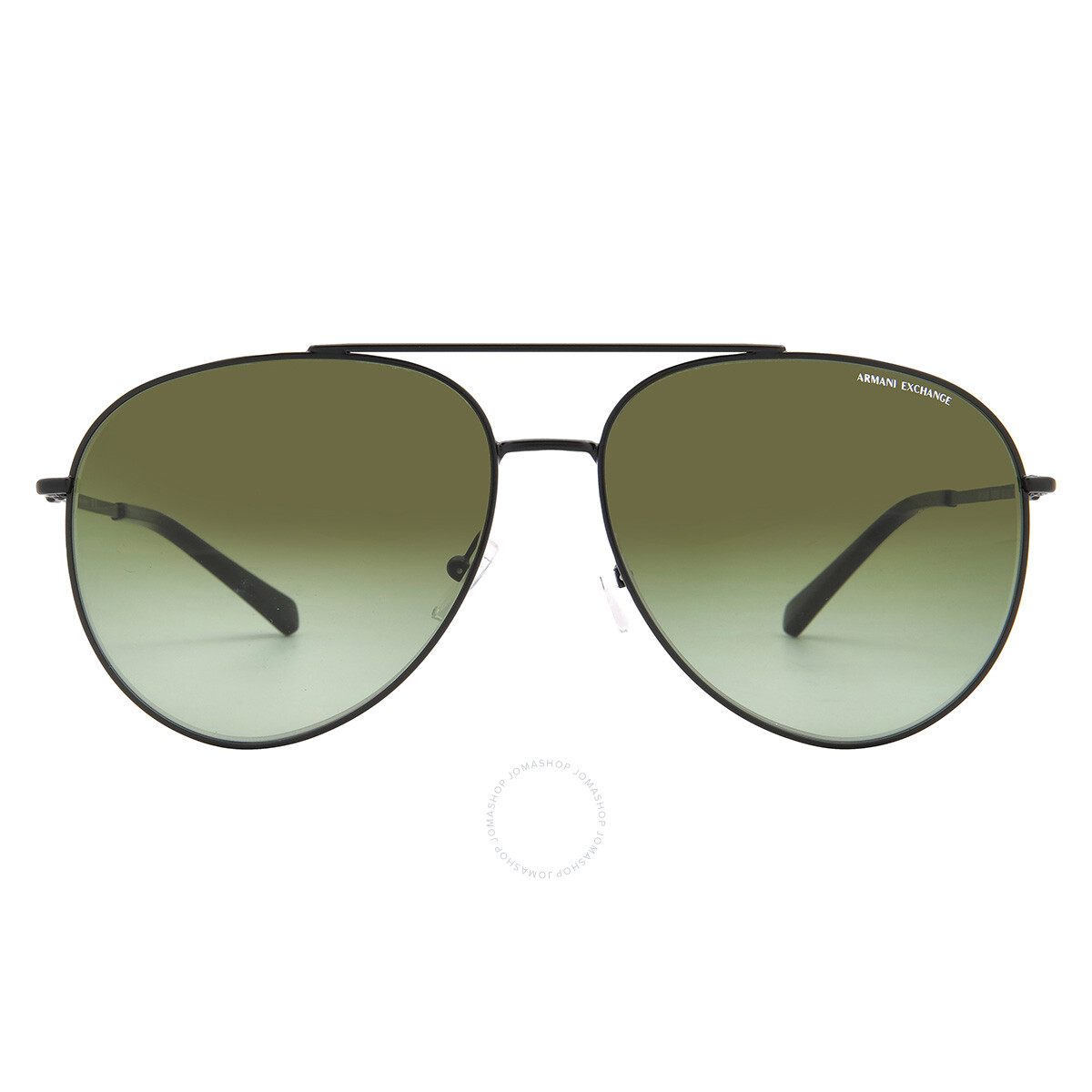 ARMANI EXCHANGE AX4047SF-802971-57 サングラス メンズ Armani Exchange Grey Green Square Men's Sunglasses AX4047SF