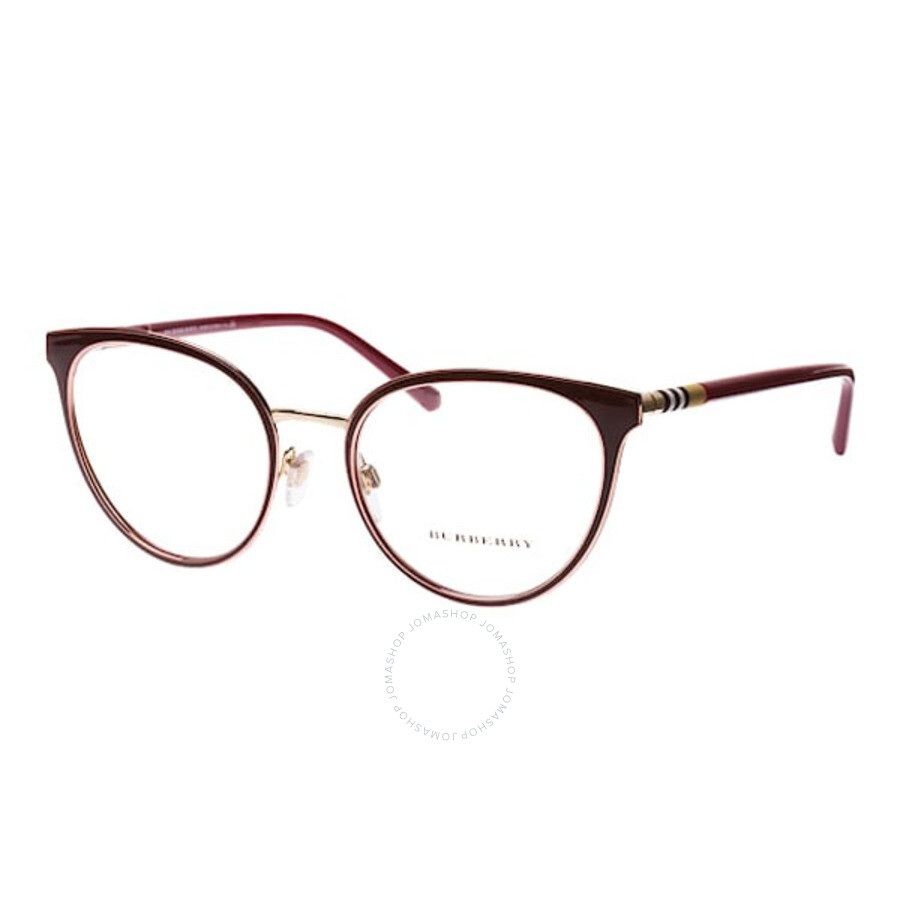 Burberry Demo Browline Ladies Eyeglasses BE2336 3002 52