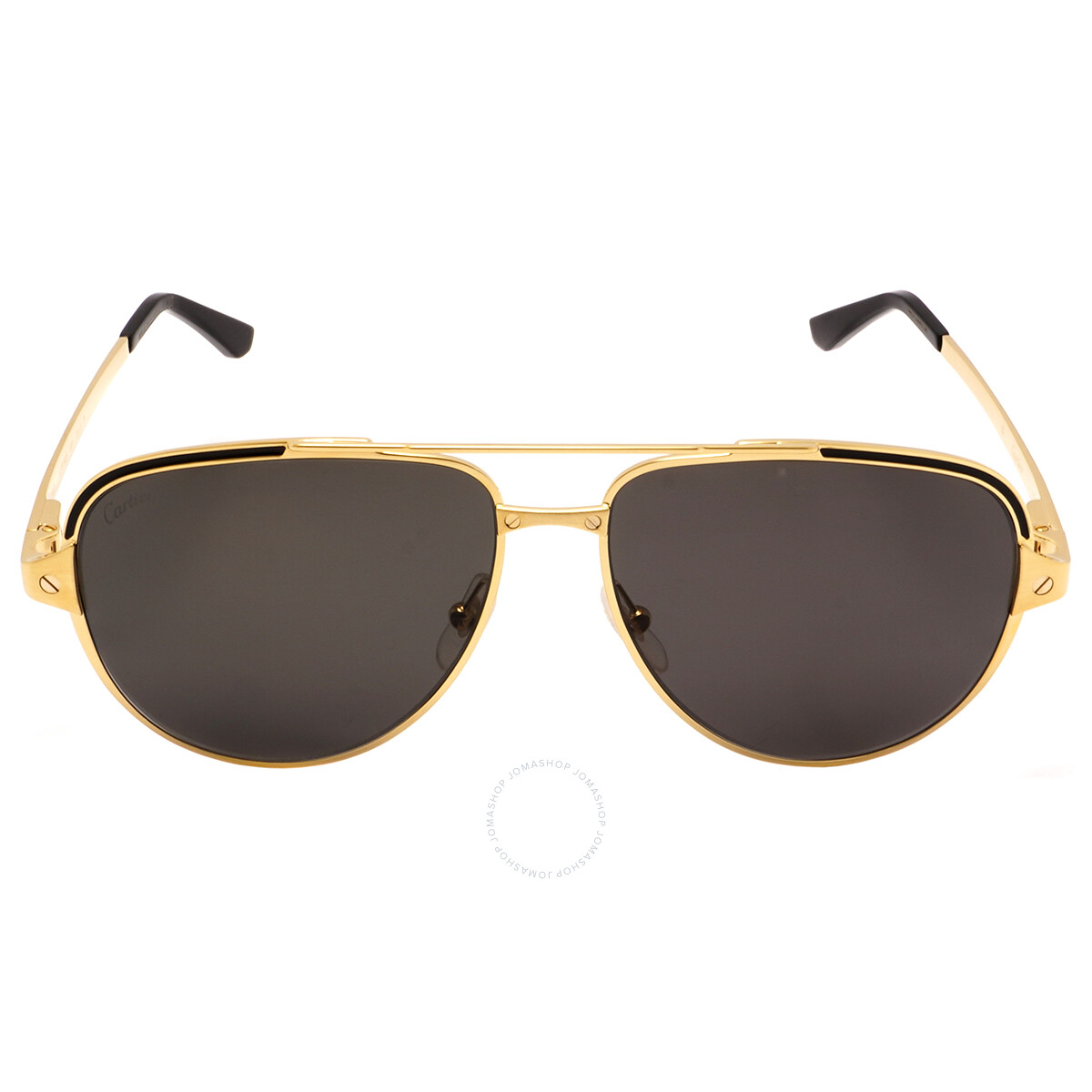 【送料,関税込】Cartier C ドゥ カルティエ サングラス CT0003S Cartier Grey Cat Eye Ladies Sunglasses CT0003S 003 54