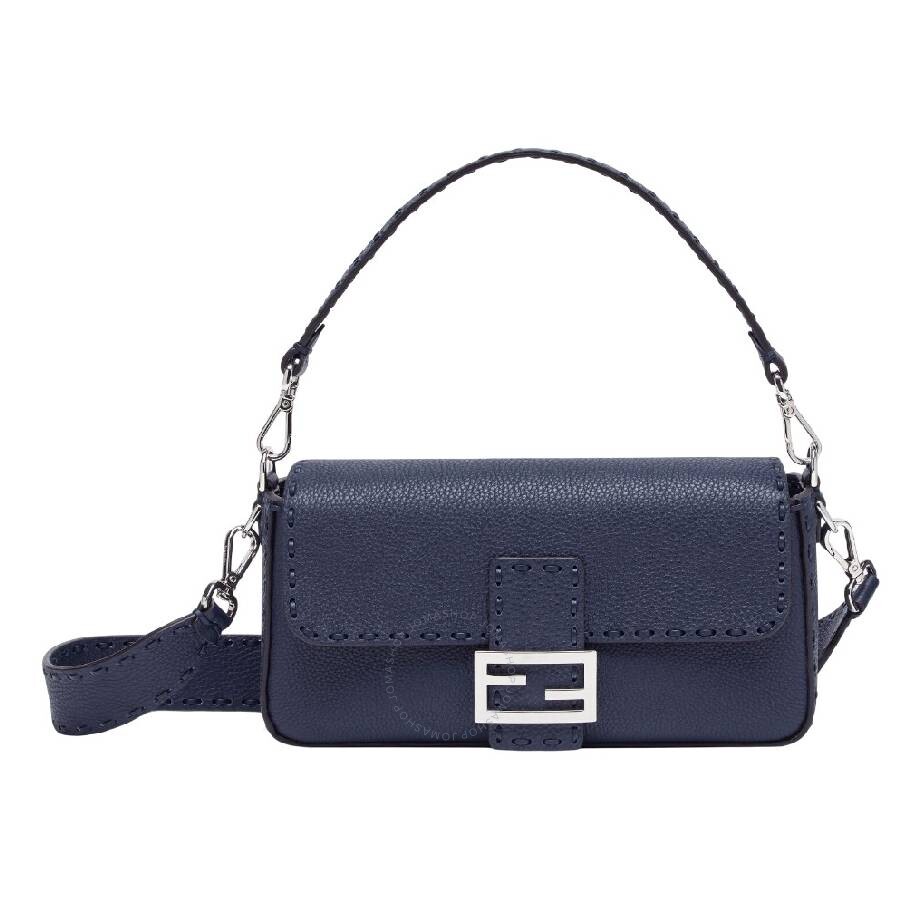 新品　フェンディ×ポーター7va579 Fendi Multipocket Baguette Convertible Leather Bag In Black