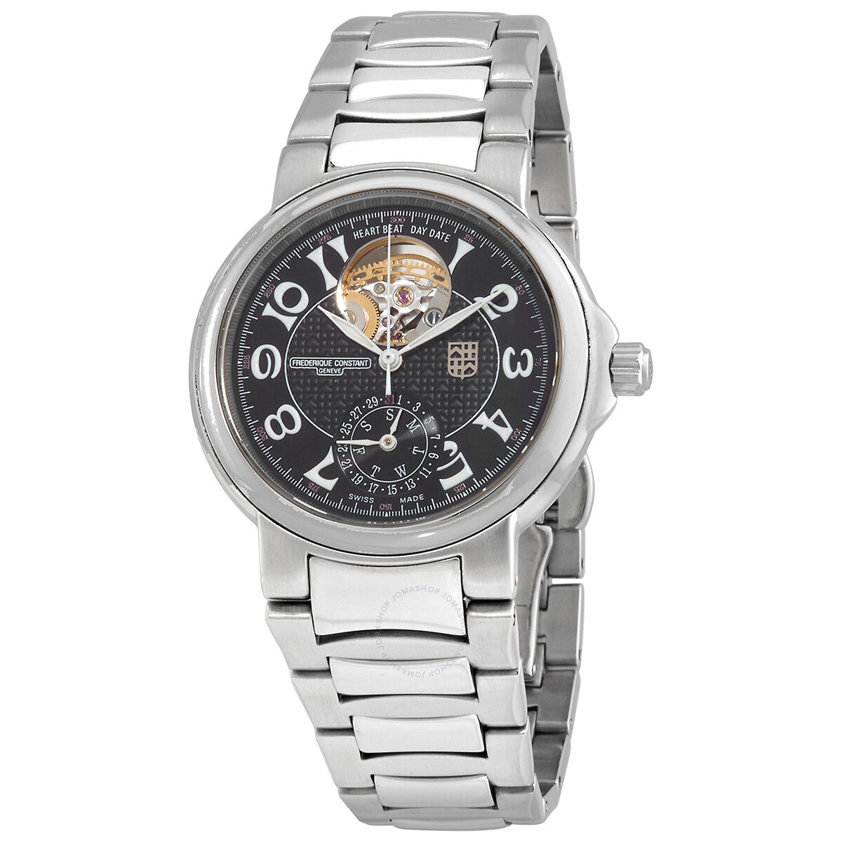 Frederique Constant Slim Line Silver Dial Gold-Plated Unisex