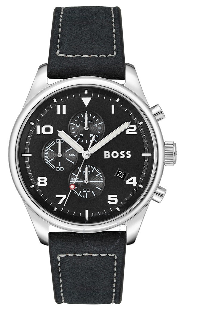 Hugo Boss Orange Digital Dial Grey Rubber Men's Watch