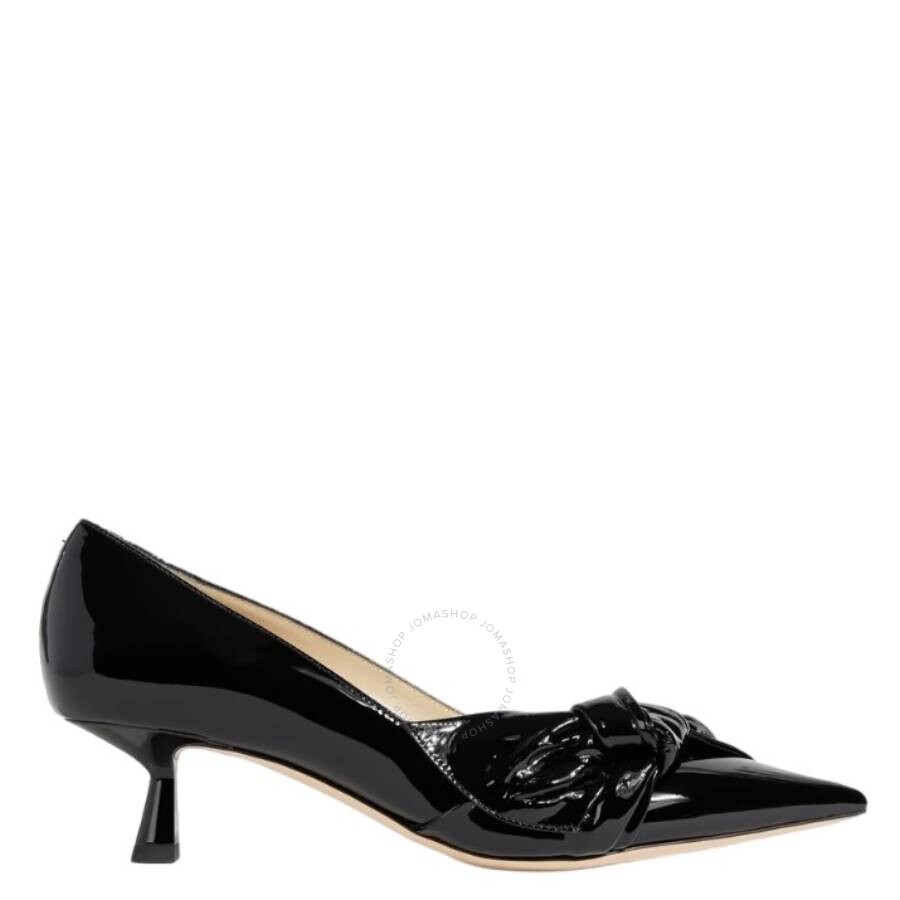 特価商品  60 Romy Black Choo Jimmy Bow Size US ( 40 Size Brand Pumps, 靴