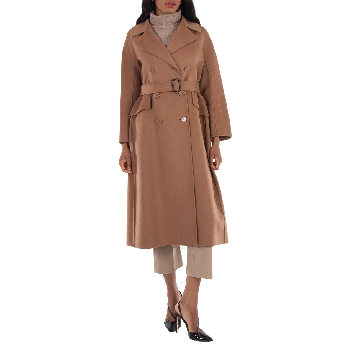 MAX MARA|JACKETS (MARINA (24736151 005 / 24736151600 00 Max Mara Ladies Marina Lemon Wool Jacket, Brand Size 36 (US