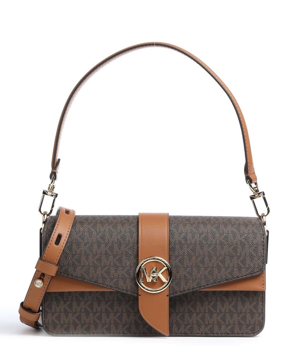 Michael Kors Cynthia Small Leather Satchel Bag 30S4GCYS1T
