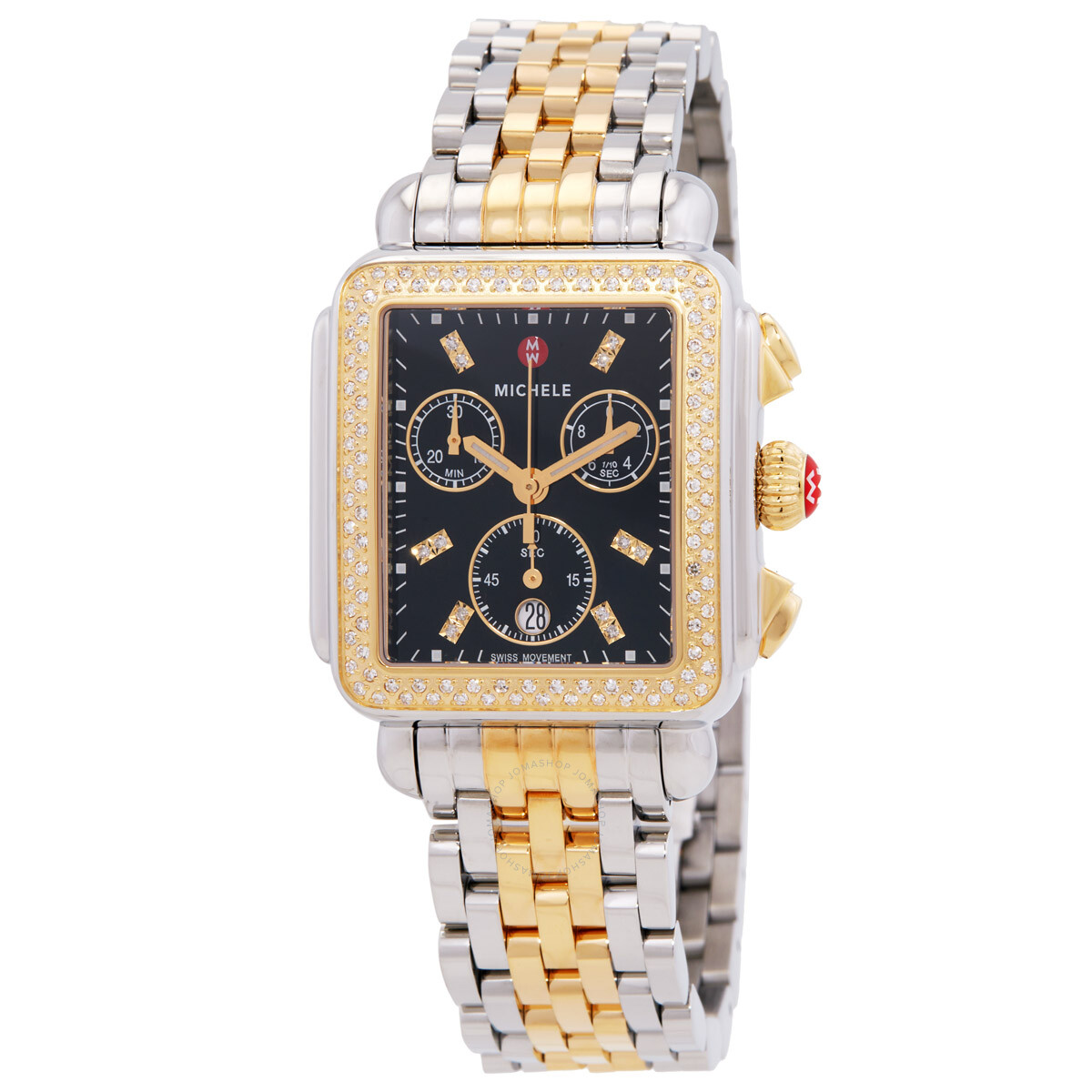 michele milou diamond watch