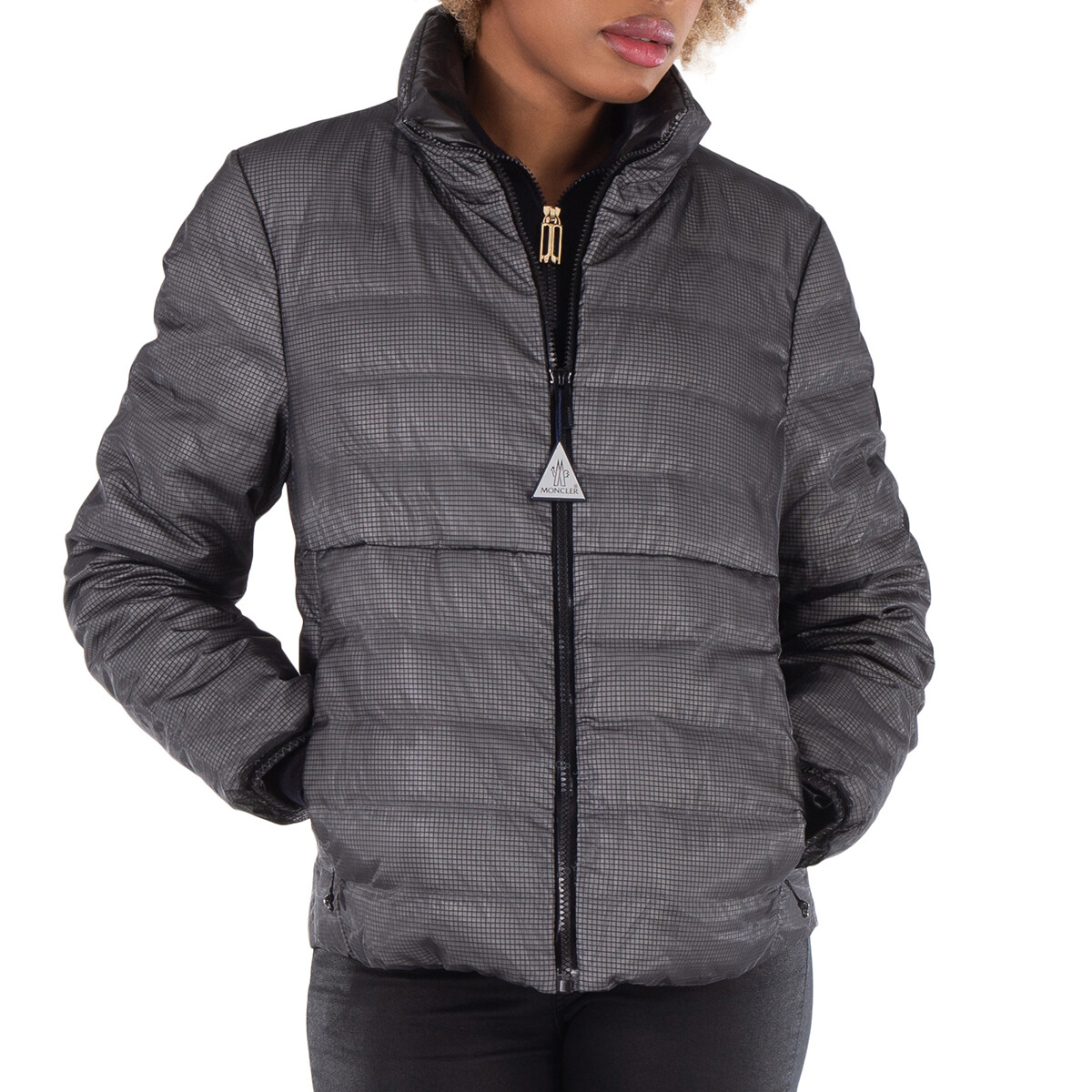 Moncler Drawstring Windbreaker Jacket, Brand Size 2 (Medium