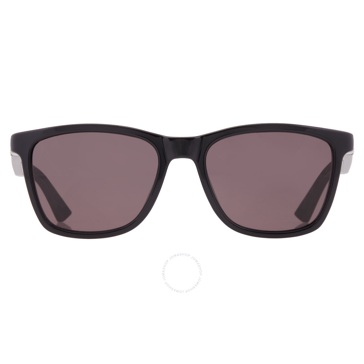 White Limo Cat Eye Sunglasses - Gloss White Frame with Smoke