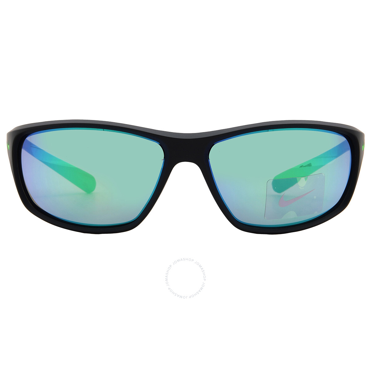 サングラス Nike Endure M Green Mirror Sunglasses CW4650 355 Nike Green Mirror Rectangular Unisex Sunglasses NIKE ENDURE