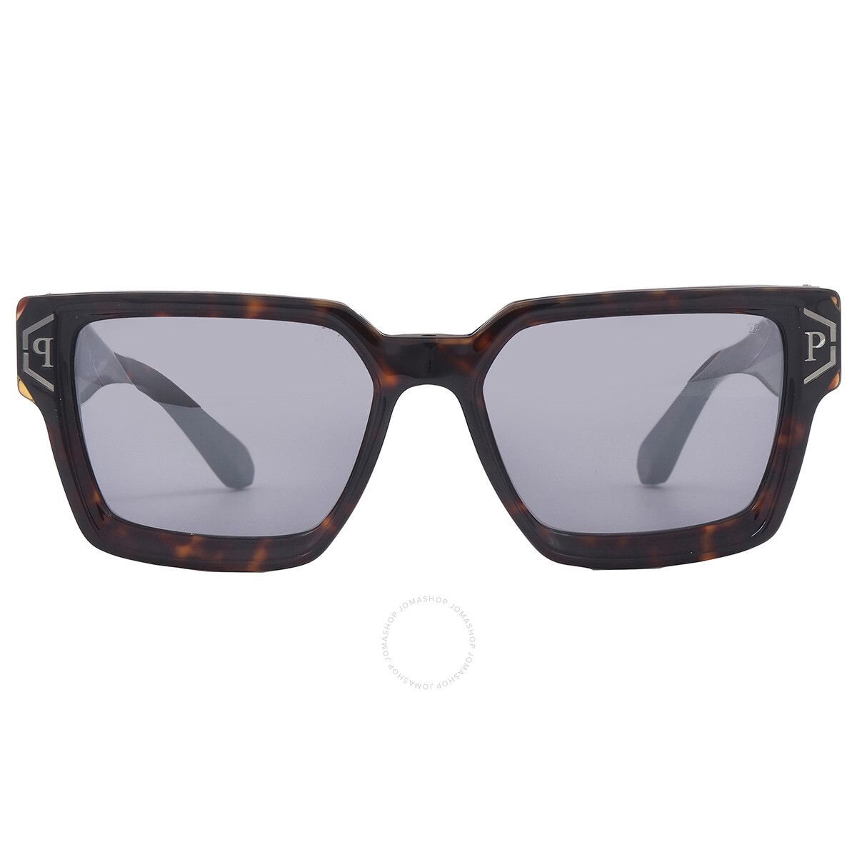 サングラス PHILIPP PLEIN Woman Sunglasses Black SPP026S 0700 Philipp Plein Smoke Cat Eye Ladies Sunglasses SPP026S 0700