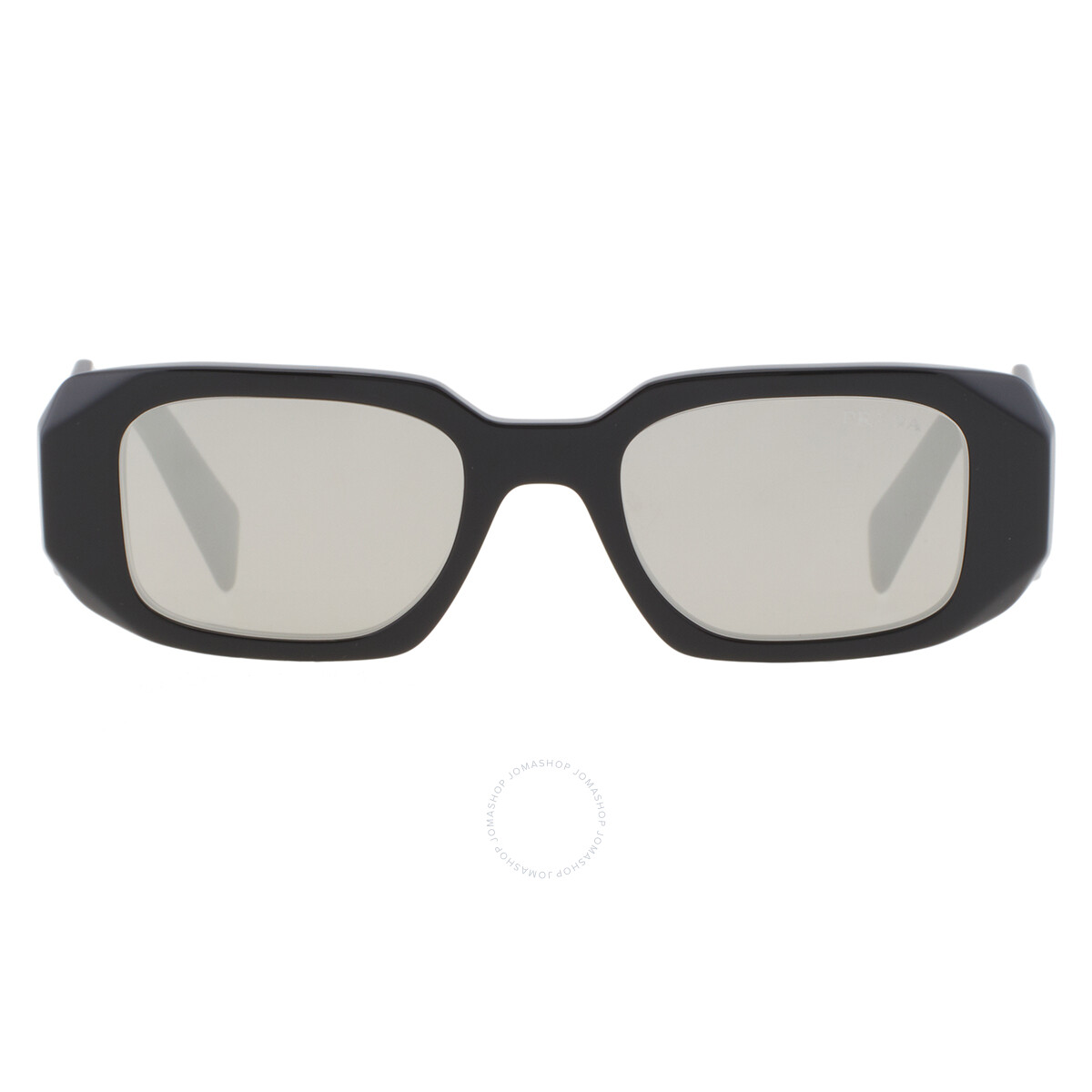 Prada Dark Brown Oval Ladies Sunglasses PR 20ZS 19D01T 53
