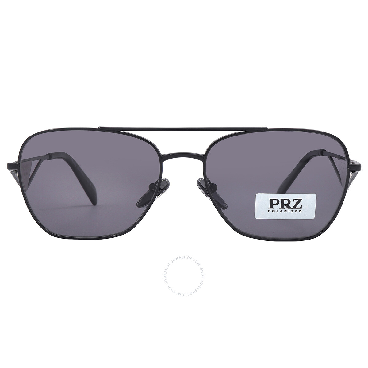Prada Brown Gradient Grey Irregular Ladies Sunglasses PR
