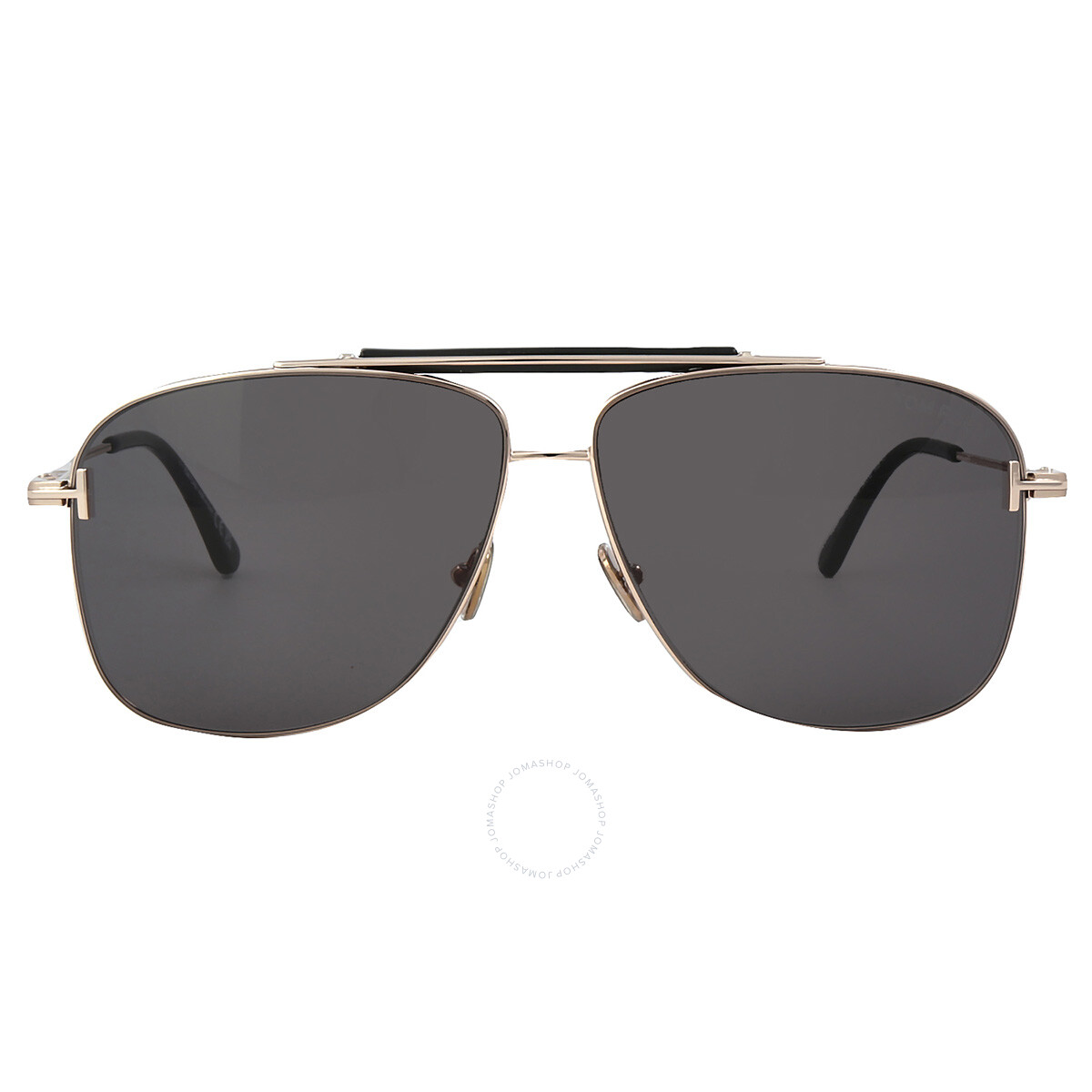 Tom Ford Jameson Smoke Oval Men's Sunglasses FT0752-N 01A 50